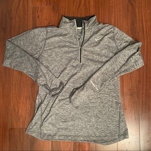 Nike grey Quarter Zip